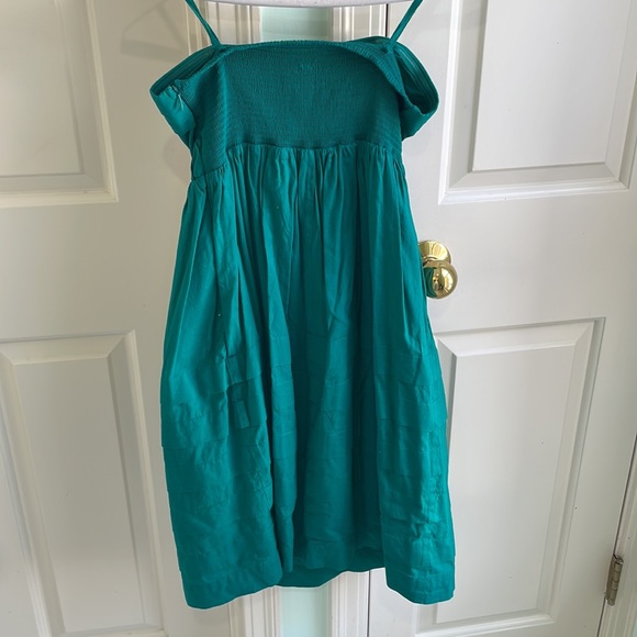 Green Strapless Maeve Dress - Picture 4 of 6